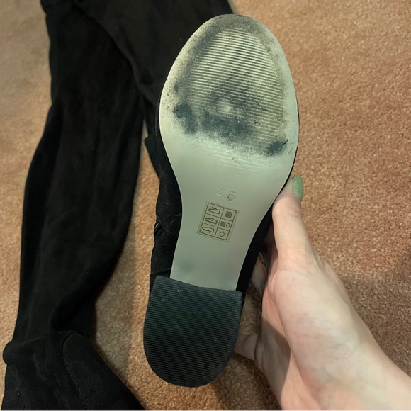 Suede Thigh High Boots - Picture 3 of 3